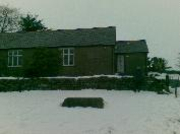 Leusdon Memorial Hall in snow