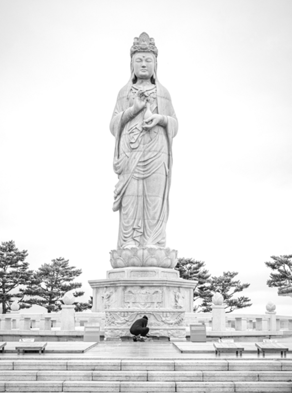 Gwaneum (guanyin) statue, Naksansa temple, South Korea