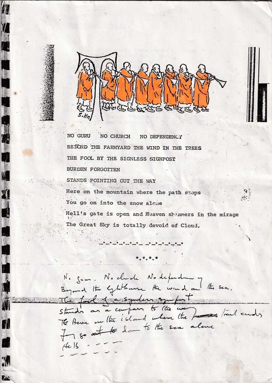 photo of old liturgy book page