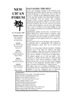 Cover of New Chan Forum 20