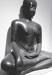 Sitting Buddha statue