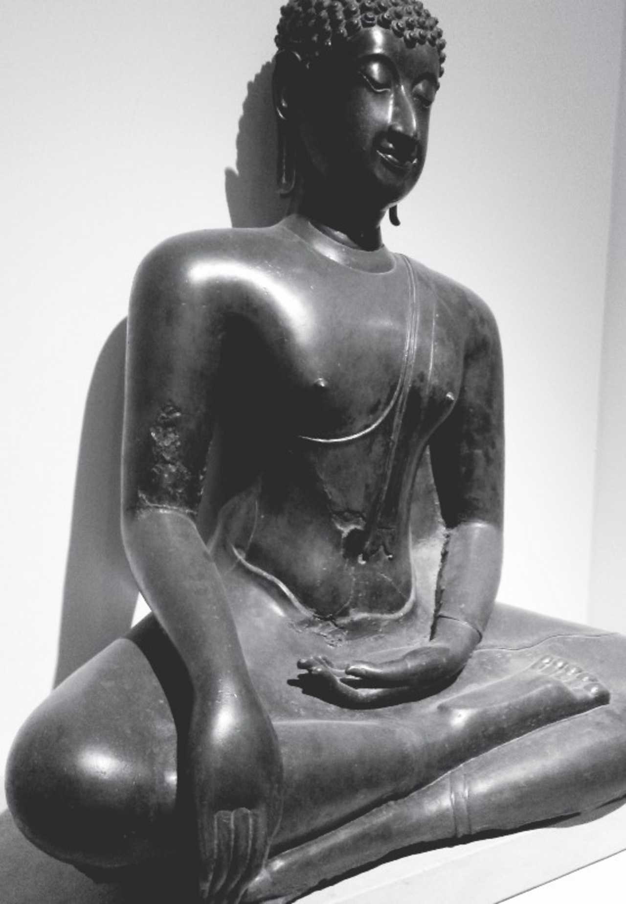 Buddha Statue, photo George Marsh Sitting Buddha statue