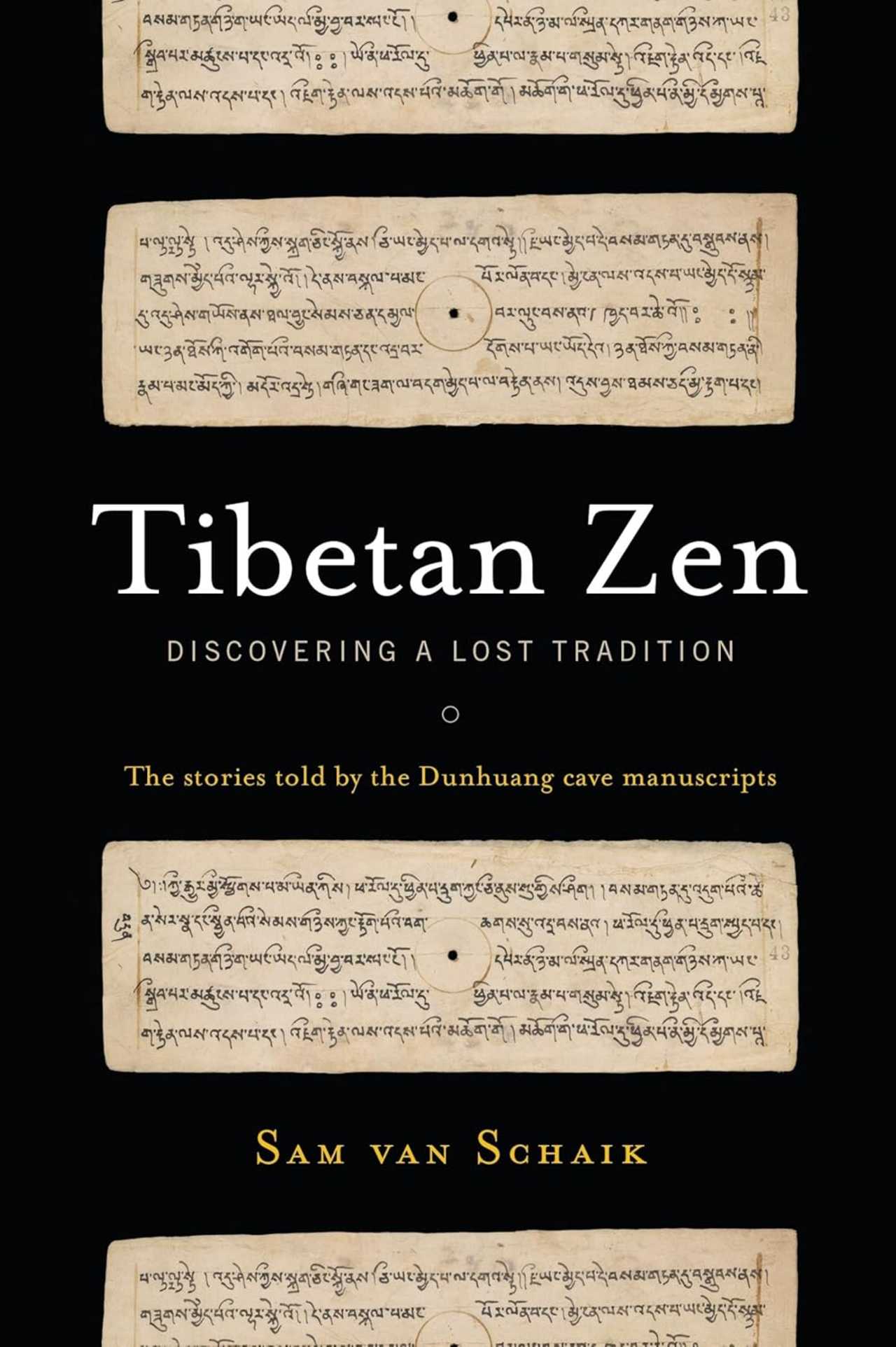 Front cover of the book 'Tibetan Zen'