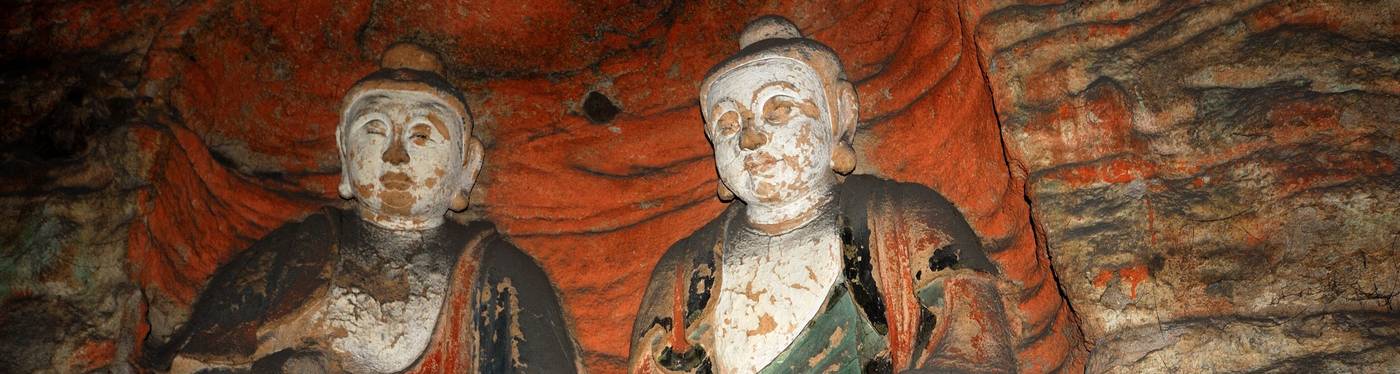 Buddhist statues at Yungang Grottoes, China