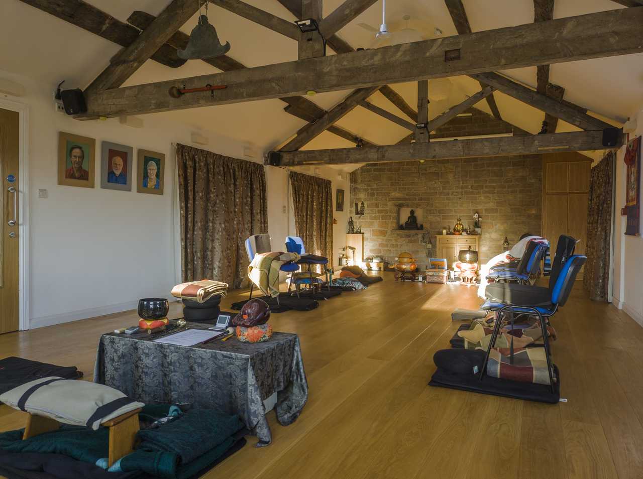 Chan meditation hall Chan meditation hall